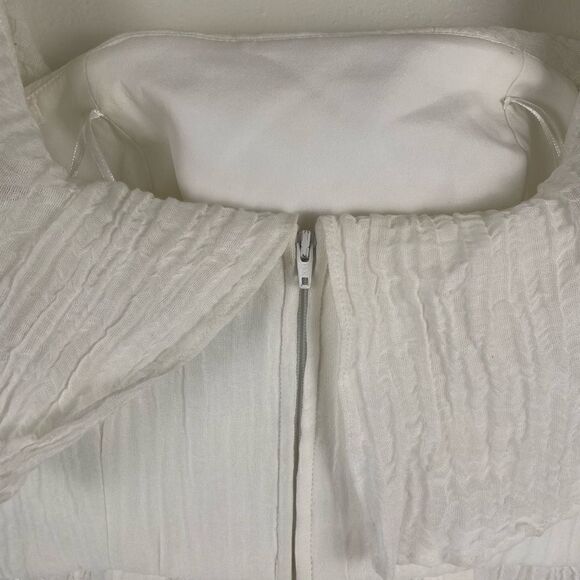 NWT C/MEO COLLECTIVE Temptation Strapless White Dress Size S - Picture 6 of 8
